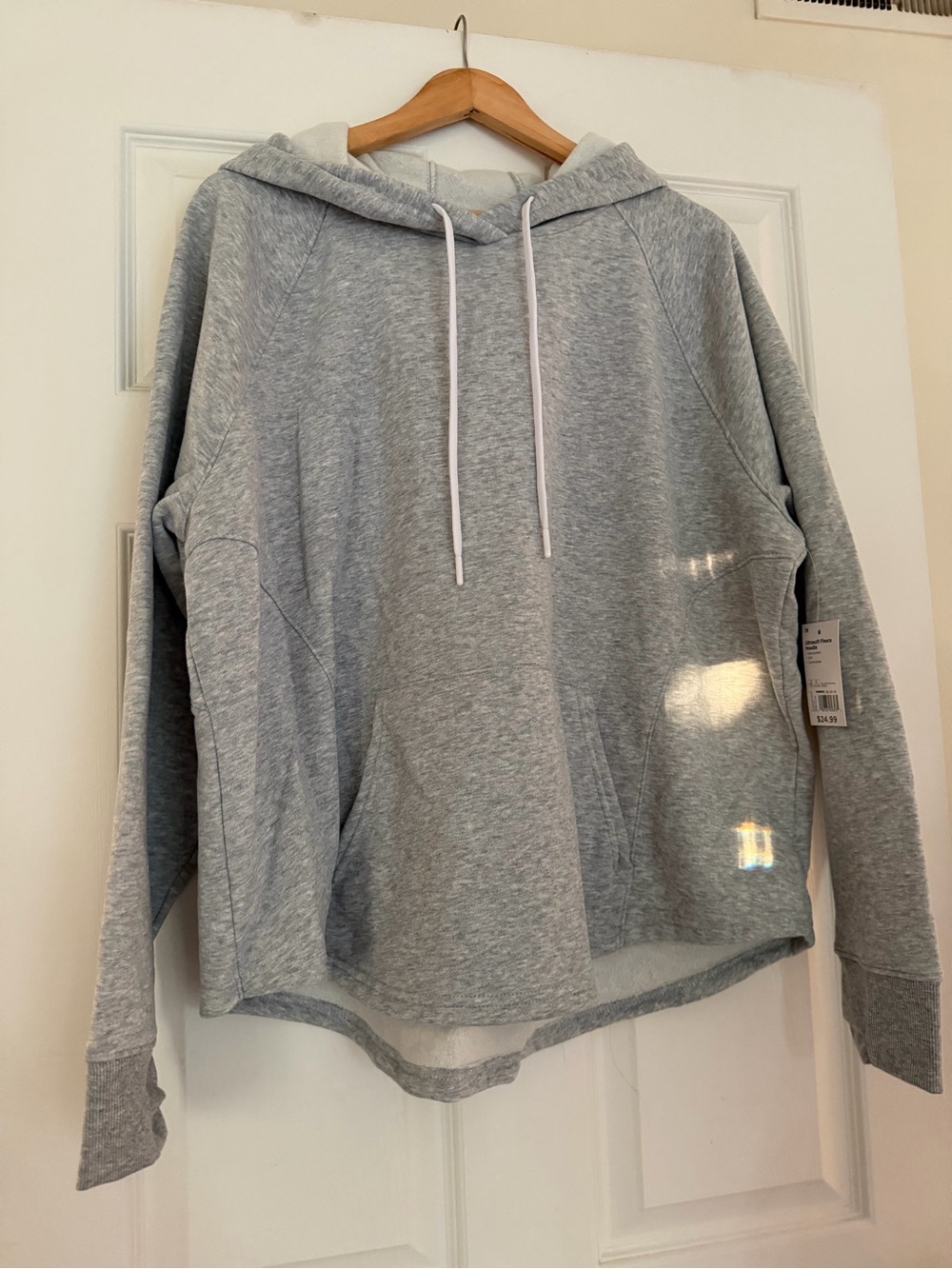 Light Gray Hooded Women's Sweater
